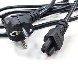 Cable Manufacturer plug EU C5/C13 AC Power Cord For Laptop/Desktop Computer Power Cable