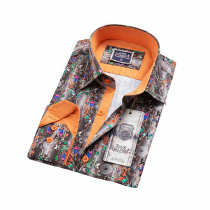 เสื้อผู้ชายคอสีส้ม - Product Image 2