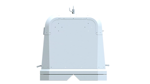 Contenedor de Basura BDB con Tapa Abierta, Tipo Prensado para Reciclaje, 3000 LT, Contenedor de Residuos Metálico Galvanizado para Exteriores, Modelo BDB.13000-A - Product Image 4