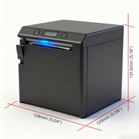 Printer POS Thermal HENEX 80mm dengan Layar, Fungsi Cetak Dua Warna, Printer Struk/Faktur, Antarmuka USB, Tersedia