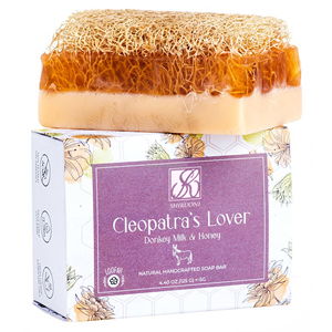 Oem חמור חלב דבש בוהה בר פילינג מזין לחות לחות לחות סבון בעבודת יד - Product Image 4