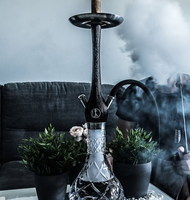 Offre Spéciale Stock Disponible Coloré Classique Bois Narguilé De Luxe Shisha À La Mode Portable Shisha Fumer Du Tabac