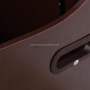 Espresso Classic Austin - Banco de almacenamiento de madera con tapa con bisagras de seguridad, caja organizadora de juguetes de gran capacidad para niños - Product Image 4