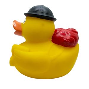 Jouet de bain drôle pour bébé en vinyle, <span class=keywords><strong>petit</strong></span> <span class=keywords><strong>bateau</strong></span> en plastique, caoutchouc, Pvc jaune, canard, jouets de douche pour enfants, vente populaire - Product Image 3