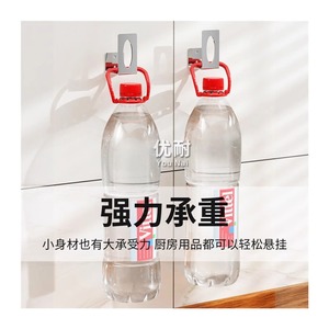 Wall Mounted Pot Lid Rack Stainless Steel With <b>Hooks</b> For <b>Kitchen</b> Storage Organization Rectangle Shape Hanging Design - Product Image 5