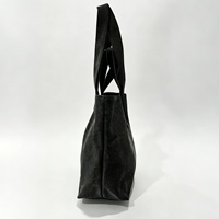 Öko-Wiederverwendbare Schwarze Canvas-Schultertasche mit Taschen Multifunktional BPA-frei Anpassbare Farbe Einkaufstasche für die Arbeit