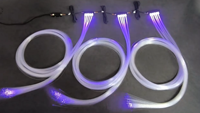 Kit de plafond étoilé à fibres optiques avec source de lumière LED distribuée par fibre optique de 0,5 mm, symphonie dynamique, garantie de 3 ans
