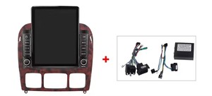 Android13ระบบนำทาง GPS ในรถยนต์หน้าจอสัมผัสสำหรับ Mercedes Benz S Class W220 1998-2005 FM วิทยุ BT อุ<span class=keywords><strong>ป</strong></span>กรณ์ออโต้คาร์เพลย์ไร้สาย - Product Image 2