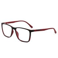 Monturas de Gafas Ópticas Ligeras TR90 para Hombre, Diseño Clásico con Logotipo Personalizado, Monturas para Miopía AZgGKnj