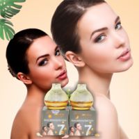 Crème de Jour et de Nuit OEM Goldie 7 Jours Effet Rapide Éclaircissant Vitamine B3 Soin Anti-Imperfections Vitamine E Anti-Taches de Rousseur