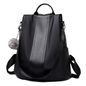 Mochila Antirrobo Personalizada PLAYMAX para Mujer, Ligera, Impermeable, Material Oxford, Retro, Cuero PU Suave, Cierre de Cremallera de Lujo - Product Image 2