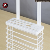 Support de rangement sur la porte de l'armoire pour organisateur de cuisine, bloc de couteaux