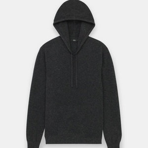 Sweat à capuche décontracté pour homme en coton 100% avec intérieur brossé, personnalisable, brodé, pour l'automne - Product Image 5