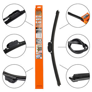 Piezas de repuesto para automóvil MASUMA, escobilla de limpiaparabrisas de silicona sin marco, de <span class=keywords><strong>17</strong></span> pulgadas, para Nissan, 1 unidad, 1 unidad - Product Image 2