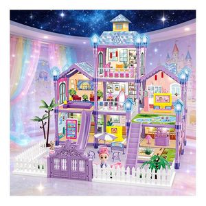 Kit de Casa de Muñecas en Miniatura para Armar, Rompecabezas de Madera, Modelo de Villa, Regalo Creativo para Adultos y Coleccionistas - Product Image 1