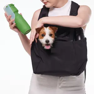 Pet Factory Sales Dog Walking Carrier Vorderer Brust rucksack Wasserfester Haustier träger vorne und hinten für kleine Hunde und Welpen