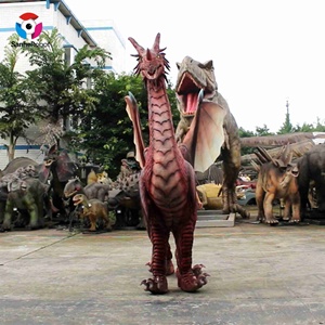 Jurassic Real Size Animatronic Model <strong>Mechanical</strong> <strong>Dragon</strong> for Kids for Playhouse Airport Trampoline Park - Product Image 3