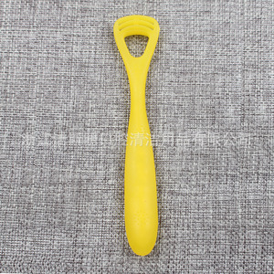 Raspador de lengua de gel suave Jsmoralcare Tpe de 12,3 cm, portátil para niños - Product Image 2