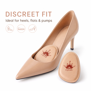Coussinets <span class=keywords><strong>pour</strong></span> l'avant-pied des femmes, <span class=keywords><strong>demi</strong></span>-semelles <span class=keywords><strong>pour</strong></span> talons hauts, antidérapants, en mousse souple, inserts de chaussures confortables, soin des pieds - Product Image 2