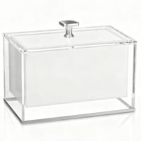 Tasse de lavage Judaica avec poignées dorées-Coupe de Kiddouche Lucite transparente pour le Shabbat juif, la Pâque et la décor