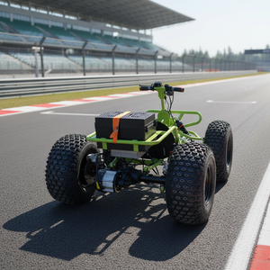 Nuevo Go <span class=keywords><strong>Kart</strong></span> Eléctrico <span class=keywords><strong>de</strong></span> Acero, 1000W, Ruedas <span class=keywords><strong>de</strong></span> 10 Pulgadas, Transmisión por Cadena, Frenos <span class=keywords><strong>de</strong></span> Disco Hidráulicos, Velocidad Máxima <span class=keywords><strong>de</strong></span> 45 km/h, Carga <span class=keywords><strong>de</strong></span> 250 kg, para Exteriores y Patio Trasero - Product Image 2