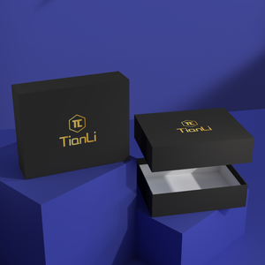 Tinh dầu màu đen chai bao bì Hộp quà tặng hộp nước hoa nhỏ với Eva chèn Mỹ phẩm son môi đặt hộp cứng nhắc - Product Image 6