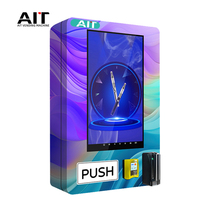 AIT Mini distributeur automatique à pièces Distributeur de préservatifs pour snacks à cartes adapté à la rue Fonctionnalité du SDK Basé sur le cloud
