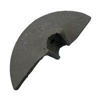 Pièces de rechange pour finisseur d'asphalte 4606302064 4606302063 Lame d'œillet principale droite 400 mm pour finisseur d'asphalte