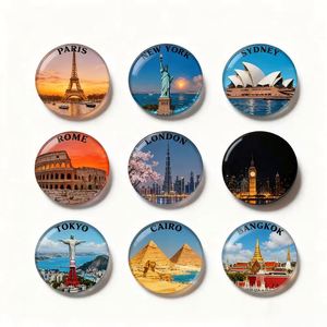 Sublimation Dome Cute Crystal Magnets Glass Refrigerator Magnet Custom - Product Image 6