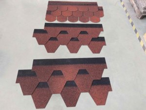 Saner Mosaïque de haute qualité Bardeaux d'asphalte Vente en gros directe d'usine Tuiles de toiture Revêtement de <span class=keywords><strong>toit</strong></span> imperméable pour maisons modernes - Product Image 2