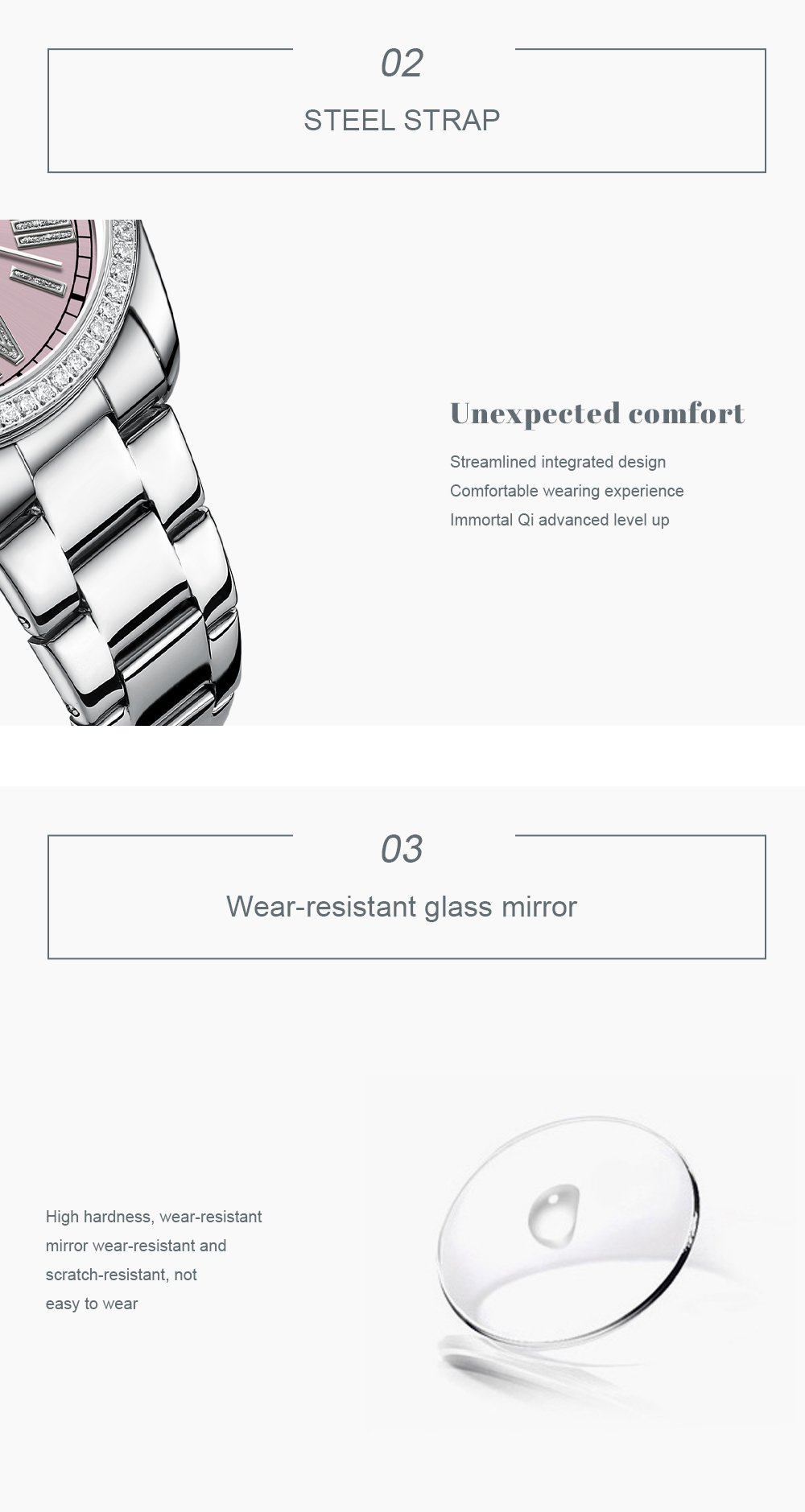 CURREN – montres de luxe pour femmes, montre-bracelet à Quartz et diamant pour dames et filles, mode, étanche, horloge