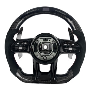 Volante Personalizado con LED para <span class=keywords><strong>Mercedes</strong></span> <span class=keywords><strong>Benz</strong></span> <span class=keywords><strong>AMG</strong></span> W166 GLE <span class=keywords><strong>53</strong></span> W213 E250 E300 E350 E400 S550 S560 X156 X164 - Product Image 2