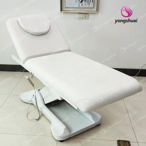 ชุดเฟอร์นิเจอร์ร้านเสริมสวยทันสมัย สะดวกสบาย เตียงนวดสปาไฟฟ้าโครงโลหะและเก้าอี้ สำหรับการปลูกผมและศัลยกรรมความงาม - Product Image 3