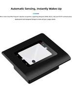 Lector de Códigos QR y Tarjetas RFID para Exteriores, Resistente al Agua, 13.56Mhz, Wiegand 26-34, Interfaz RS232, RS485, USB