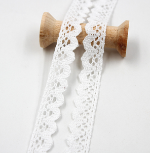 レーストリム装飾高乳花ギプリ刺繍ドレス販売 - Product Image 3