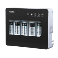 Machine de purification d'eau industrielle portable, membranes UF alcalines, ioniseur, filtre à cartouche en plastique pour la purification en extérieur