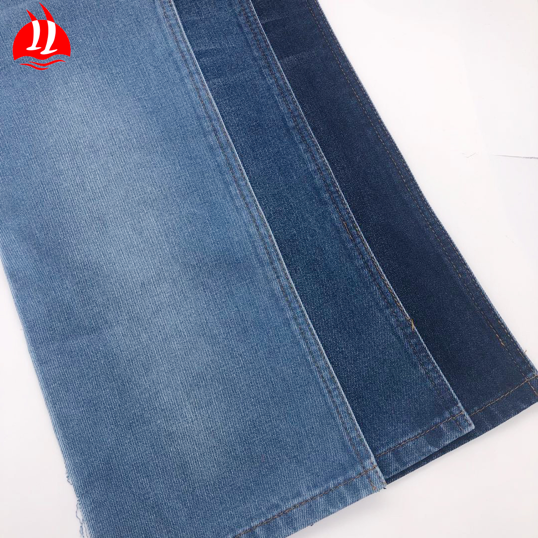 Китайский производитель, оптовая продажа, льняная хлопковая джинсовая ткань