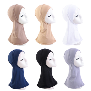 Bán Buôn Tùy Chỉnh Mềm Stretchy Hijab <span class=keywords><strong>Cap</strong></span> Có Thể Điều Chỉnh Hồi Giáo Stretchy Turban Full Bìa Khăn Choàng <span class=keywords><strong>Cap</strong></span> Full Cổ Bảo Hiểm Cho Phụ Nữ - Product Image 2