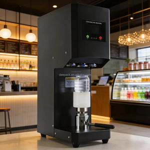 เครื่องปิดฝาขวด PET กึ่งอัตโนมัติ ราคาประหยัด แบบยกด้วยมือ สำหรับแก้วชาไข่มุกและน้ำผลไม้ - Product Image 1