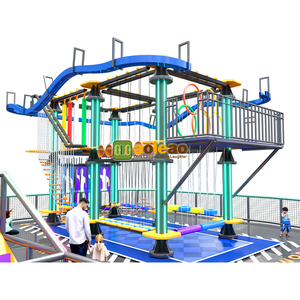 Parcours d'obstacles intérieur personnalisé Aoleao avec toboggan, piscine à balles et aire de jeux souple pour enfants, grande capacité, certifié CE TUV - Product Image 2