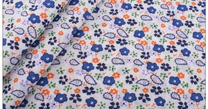 अनुकूलित आकार मुद्रित 100% कपास कपड़े बंडल थोक Quilting पुष्प प्रिंट सादे कपास कपड़े के लिए कपास मुखौटा बैग - Product Image 4