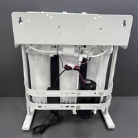 Purificador de Agua por Ósmosis Inversa de Acero Inoxidable Eléctrico de 5 Etapas y 800 GPD Personalizado con Soporte para Uso en Hoteles al Aire Libre, Componentes de Plástico