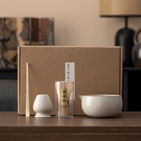Harmonie Offre Spéciale Grade Cérémonial Matcha Chasen Bol en Céramique Thé Cadeau Matcha Fouet Ensemble