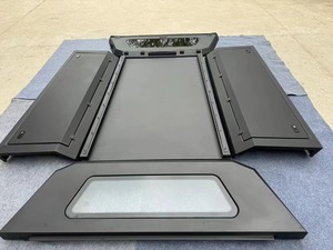 Capot de camionnette en aluminium en gros pour <span class=keywords><strong>Nissan</strong></span> <span class=keywords><strong>Navara</strong></span> NP300 D40 <span class=keywords><strong>D22</strong></span>, toit rigide robuste pour le camping, prix d'usine - Product Image 6