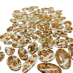 FAIJAN GEMS <b>Garnet</b> Limestone Natural Gemstones for Jewelry Making-100% Natural Cabochon Style Customizable Sizes/Shapes Third - Product Image 1