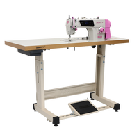 Machine à coudre industrielle à grande vitesse JUKKY, à aiguille simple, adaptée aux chemises, aux vêtements de sport, au denim JK9806