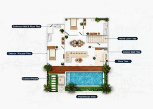 Gabinetes de Cocina Prefabricados con Encimera de Piedra Sinterizada, Bordes Planos/Redondeados, Azulejos de Granito, Mármol y Porcelana con Acabado Suave para Comedor - Product Image 6