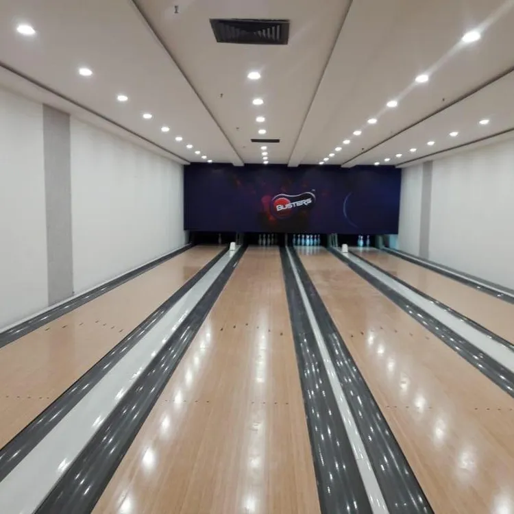 Orijinal olmayan kızdırma yerleşimi bowling makinesi bowling seti sokak