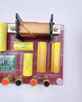 Filtre de fréquence professionnel passif 2 voies pour haut-parleurs, réseau de division de fréquence audio, accessoire audio professionnel Hi-Fi