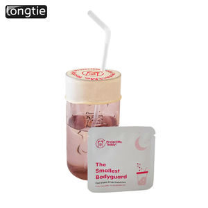 Joint sensible à la pression anti-déversement couvercle de tasse en caoutchouc couvre-boissons préservatifs tasse verre Silicone boisson couverture - Product Image 3